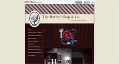 Desktop Screenshot of barbershopandco.com